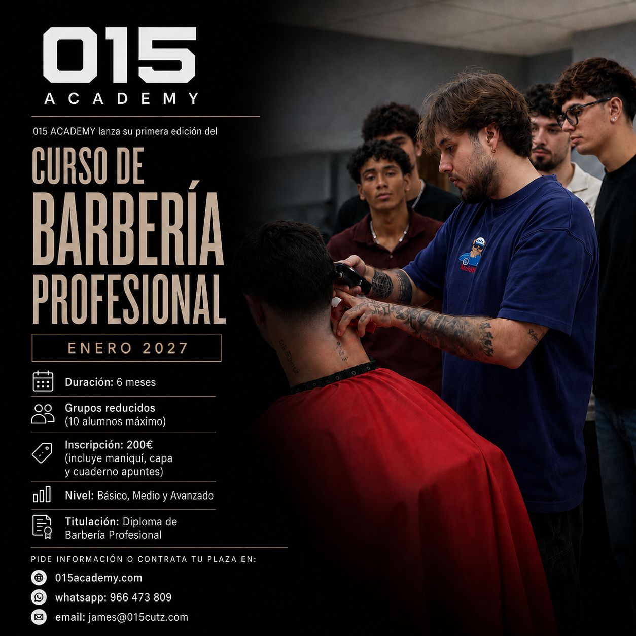 Curso Barbería Intensivo